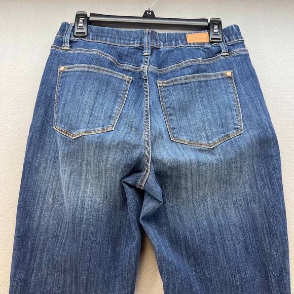 Judy Blue Women's Jeans Size 7/28 Slim Fit Elastic Waist Medium Wash JB88750 - Picture 9 of 13